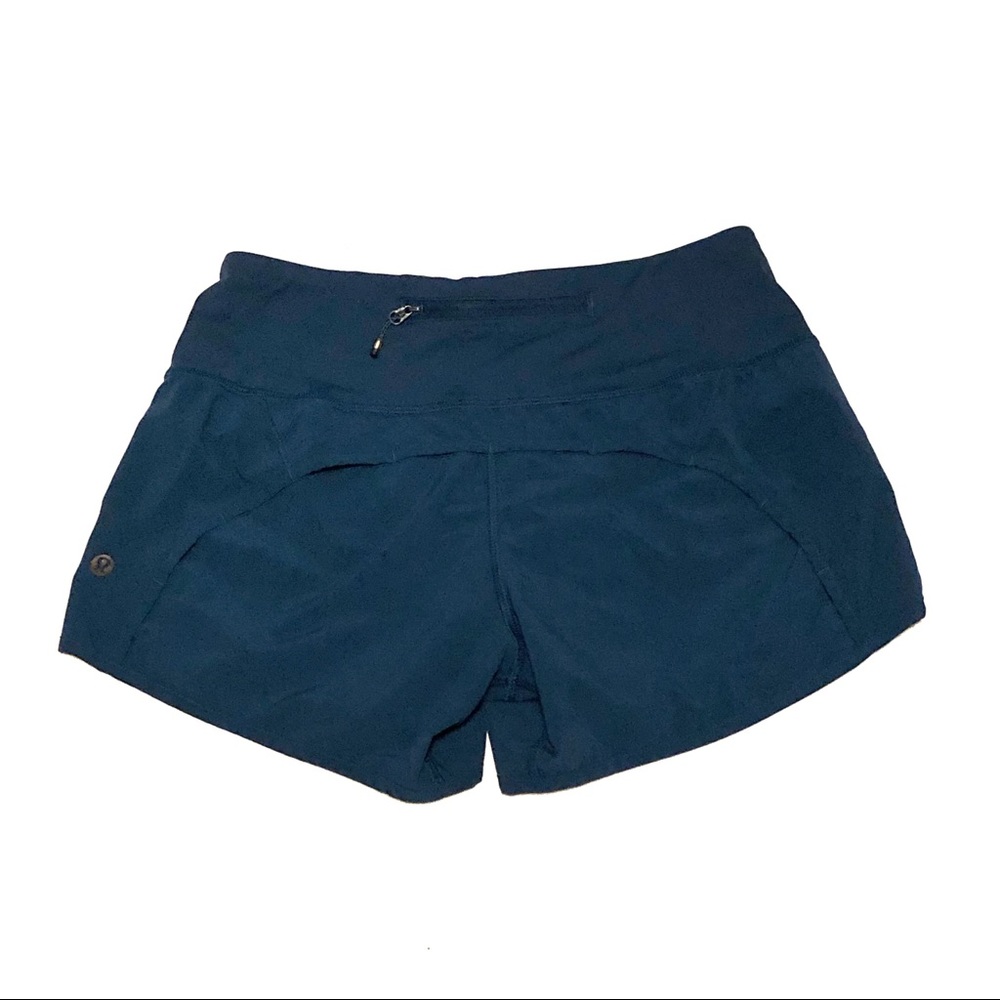 Lululemon Speed Shorts in Jaded - Picture 8 of 9